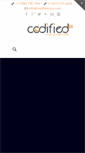 Mobile Screenshot of codifiedconsulting.com