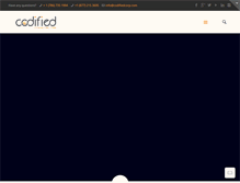 Tablet Screenshot of codifiedconsulting.com